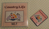 BROTHER Embroidery Design Card - No.7 Country Life (pre-owned)