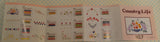 BROTHER Embroidery Design Card - No.7 Country Life (pre-owned)