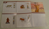 BROTHER Embroidery Design Card -  No.30 Wild Animals (pre-owned)