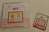 BROTHER Embroidery Design Card - No. 9 Applique Designs etc (pre-owned)
