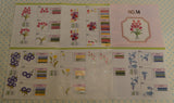 BROTHER Embroidery Design Card - No. 14 Large Floral (pre-owned)