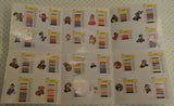 BROTHER Embroidery Design Card - No. 17 Super Mario & Donkey Kong (pre-owned) FOR DISNEY MACHINES ONLY