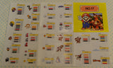 BROTHER Embroidery Design Card - No. 17 Super Mario & Donkey Kong (pre-owned) FOR DISNEY MACHINES ONLY