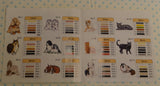 BROTHER Embroidery Design Card - No. 16 Cats & Dogs (pre-owned)