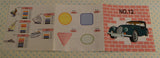 BROTHER Embroidery Design Card - No. 12 Transport (pre-owned)