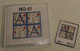 BROTHER Embroidery Design Card - No.41 Renaissance Alphabet (pre-owned)