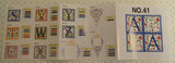 BROTHER Embroidery Design Card - No.41 Renaissance Alphabet (pre-owned)