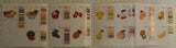 BROTHER Embroidery Design Card No. 36 Fruit & Vegetables (pre-owned)