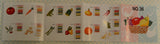BROTHER Embroidery Design Card No. 36 Fruit & Vegetables (pre-owned)