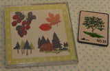 BROTHER Embroidery Design Card - No.33 Trees  (pre-owned)
