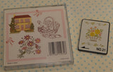 BROTHER Embroidery Design Card - No. 21 Cross Stitch & Redwork Designs (pre-owned)