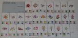 JANOME Embroidery Card No. 122 - GOBELIN STITCH FLORAL