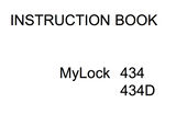 MY LOCK 434 & 434D Overlocker Instruction Manual (Download)