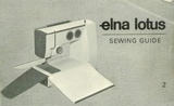 ELNA Lotus ZZ Instruction Booklet & Sewing Guide (Download)