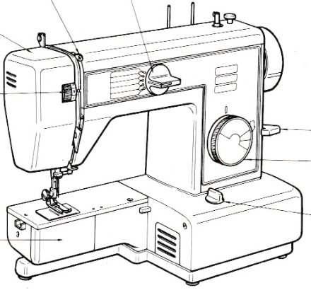 Brother VX780 Sewing Machine Instruction Manual