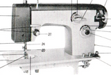 JONES BROTHER  Model 110 Sewing Machine  Instruction Manual (Download)