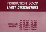 NEW HOME JA Series (1512/1312,1510/1310, 1508/1308, 1506/1306, 1504/1304) Instruction Manual (Download)