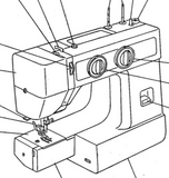 NEW HOME JA Series (1512/1312,1510/1310, 1508/1308, 1506/1306, 1504/1304) Instruction Manual (Download)