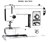 CROWN POINT Models SZA-705-F, SZA-707-F, SZA-708-F & SZA-708-F-BH Instructions (Download)