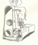NECCHI Lydia 3 (542, 544) Instruction Manual (Printed)