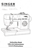 SINGER 5805C Instruction Manual (Download)