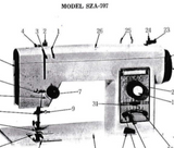 CROWN POINT Models SZA-705, SZA-707, SZA-708 & SZA-708-BH Instructions (Download)