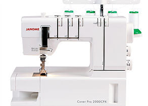 JANOME CoverPro 2000CPX Coverstitch machine