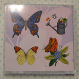 BROTHER EMBROIDERY DESIGN CARD = No. 47 Butterfly Designs