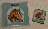 BROTHER Embroidery Design Card - No.25 Horses (pre-owned)