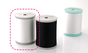 BROTHER White EBTCEN  (Grey spool) Bobbin Thread - for Combination Sewing/Embroidery Machines