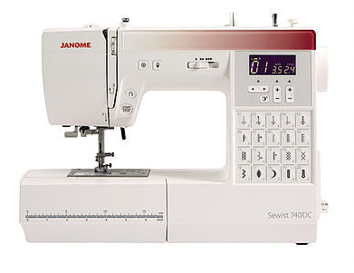 JANOME Sewist 740DC Computerised Free-arm Sewing Machine