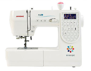 JANOME M100 QDC Computerised Free-arm Sewing Machine
