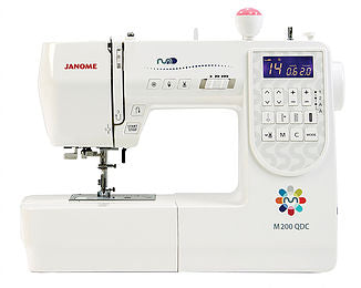 JANOME M200 QDC Computerised Free-arm Sewing Machine