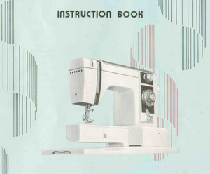 NEW HOME XL-II Instruction Manual (Printed copy)