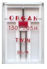 ORGAN Sewing Machine Needles Twin 90/4