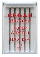 ORGAN Sewing Machine Needles Super Stretch 90(14) (Ideal for Overlockers)