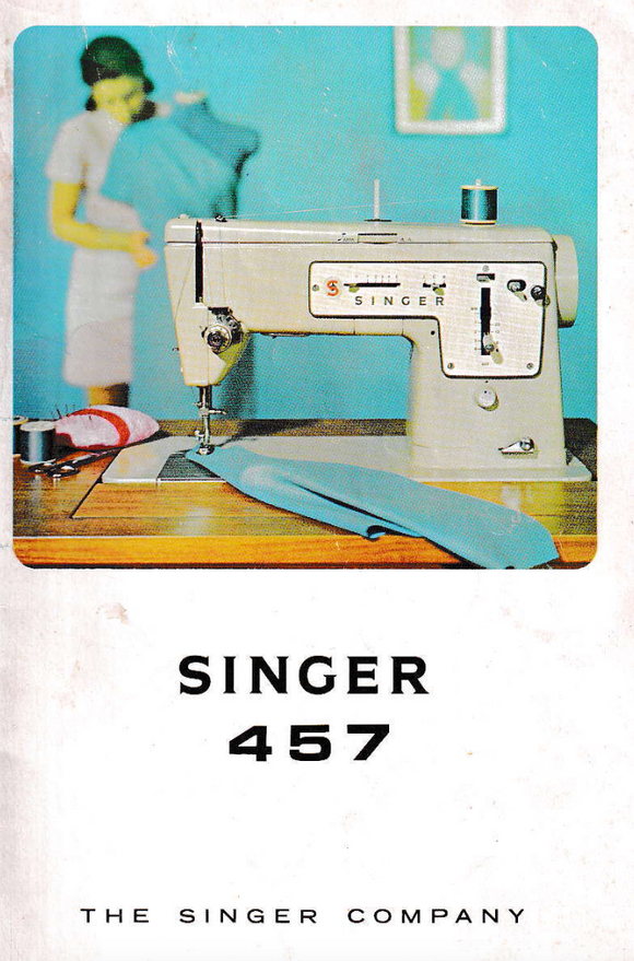 SINGER 457K Instruction Manual (printed copy)