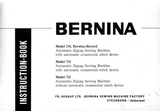 BERNINA 730,731,732 INSTRUCTION MANUAL (Download)