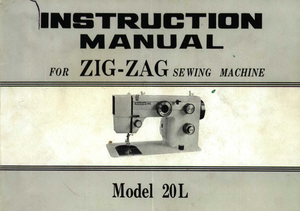 Necchi Sewline 20L Instruction Manual (Printed)