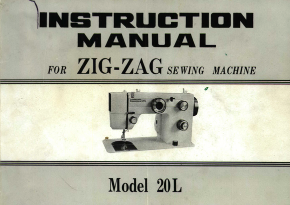 NECCHI Sewline 20L Instruction Manual (Download)