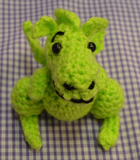 BORIS THE DRAGON Crochet Pattern By Sue Taylor (Download)