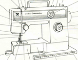 FRISTER + ROSSMANN Dressmaker 1005, 1007 & 1009 Instruction Manual (Printed)