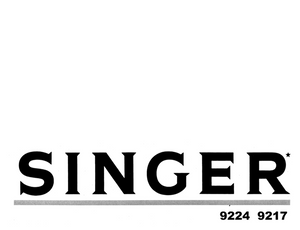 SINGER Concerto 3 Instruction Manual (Download)