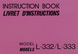 NEW HOME L-332 &333 Instruction Manual (Download)
