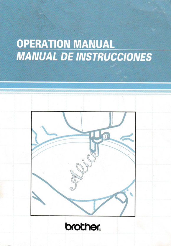 BROTHER XL4011 Instruction Manual (Printed)