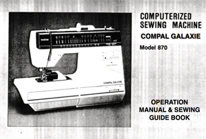 BROTHER Compal Galaxie (870) Instruction Manual (Download)