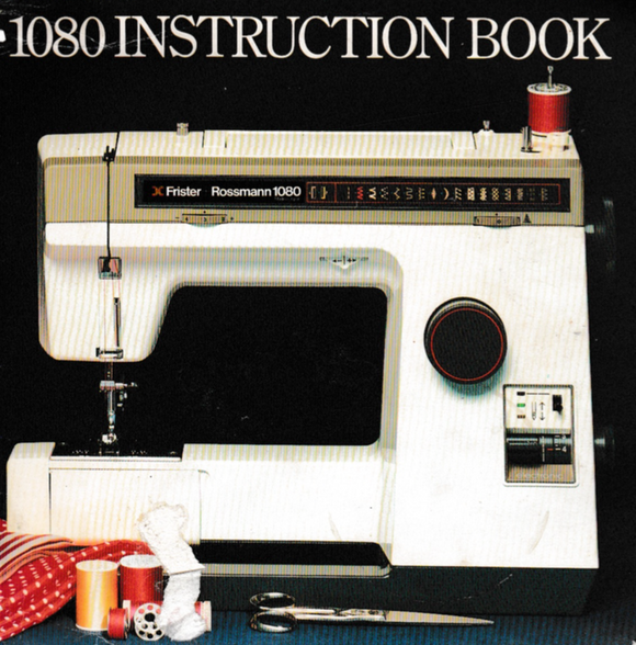 Frister + Rossmann 1008 Instruction Manual (Printed)