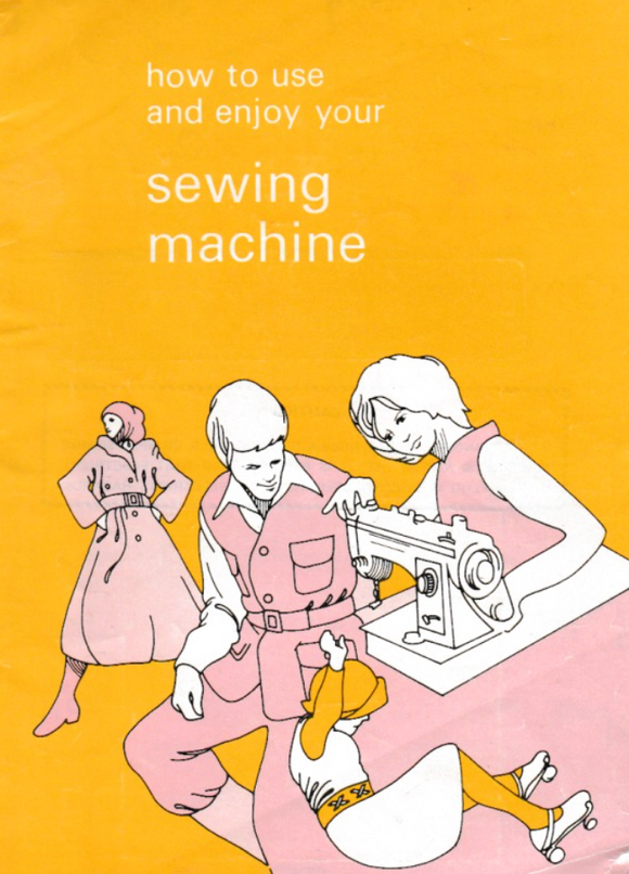 JONES BROTHER Model VX760, VX757 & VX770 Sewing Machine  Instruction Manual (Printed)