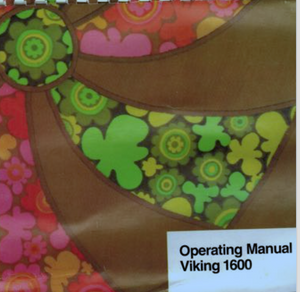 HUSQVARNA VIKING 1600 Instruction Manual (Download)