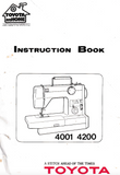 TOYOTA 4001 & 4200 Instruction Manual (Download)